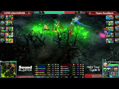 HoN Tour cycle 8 Diamond LBR2 - LION vs xCet game 3