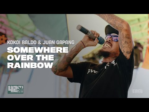 Kokoi Baldo and Juan Gapang - Somewhere Over the Rainbow (Live Cover w/ Lyrics)