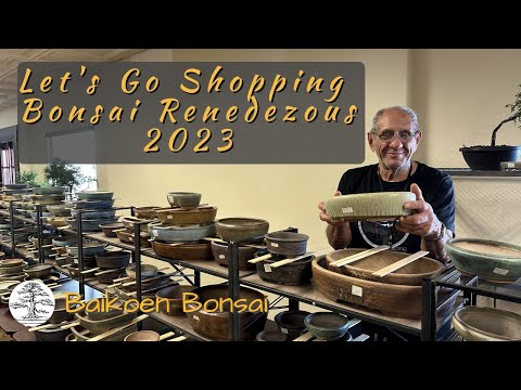 Let's Go Shopping at GSBF Bonsai Rendezvous 2023 - Bonsai Exhibition - Baikoen Bonsai Club