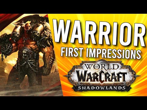 Warriors In Shadowlands Alpha! First Impression - WoW: Shadowlands Alpha