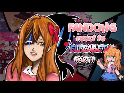 FANDOMS react to ELIZABETH AFTON // 0.5X SPEED // 🎃 part 1 🎃//