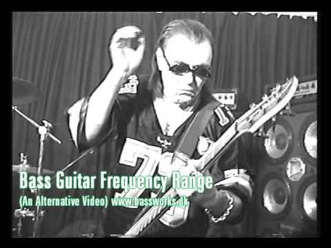 Alex Choub, Bass Guitar Frequency Range