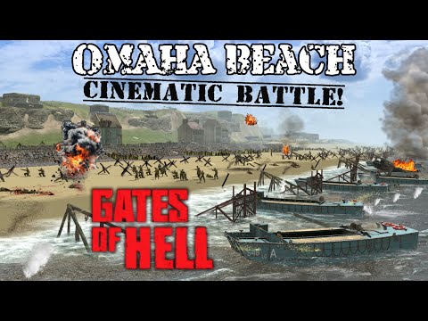 Omaha Beach D-Day Landing Recreated In Gates Of Hell!