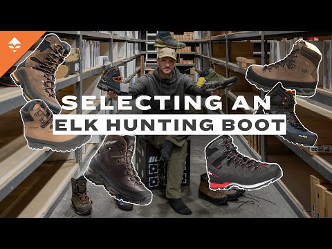 What boot is right for YOUR elk hunt? | 2024 Hunting Boot Comparison with Trail Kreitzer