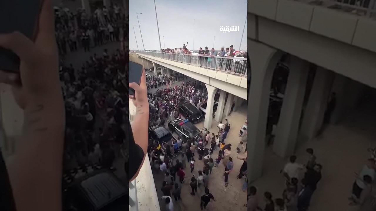 فيديو | الجماهير تترقب وصول أسود الرافدين في الأنبار