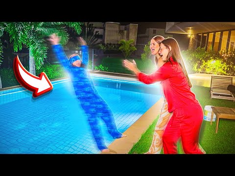 TASPIO, THIS TIME THEY WENT TOO FAR! THOSE BULLY GIRLS THREW ME IN THE POOL WHILE I WAS SLEEPING!!