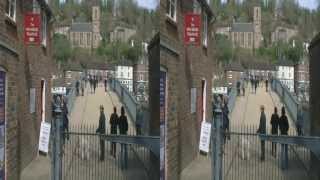 preview picture of video 'Ironbridge Gorge, England 3D HSBS'
