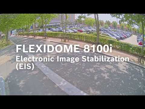Bosch Security - FLEXIDOME 8100i - Electronic Image Stabilization with crop factor