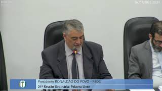 Sessão ordinária da Câmara de Vereadores Irati 04/07/2023