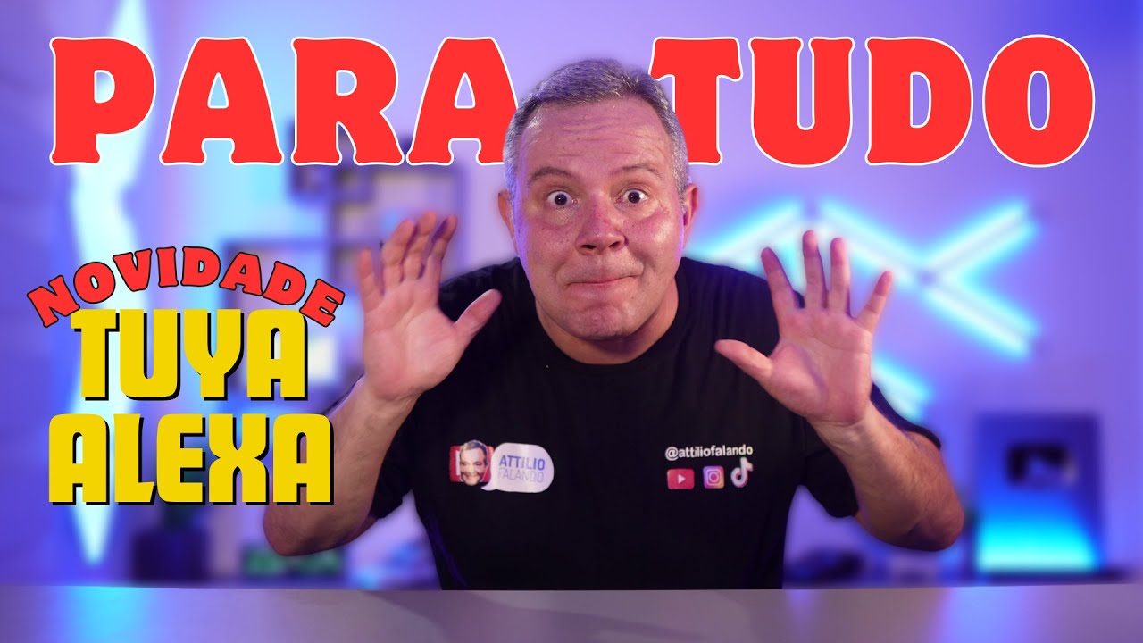 NOVIDADES nas ROTINAS da ALEXA - Agora muitos mais dispositivos da TUYA são compatíveis!