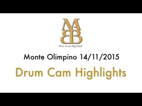 Como Lake Big Band Drums POV HighLights Live@MonteOlimpino(CO) Nov2015
