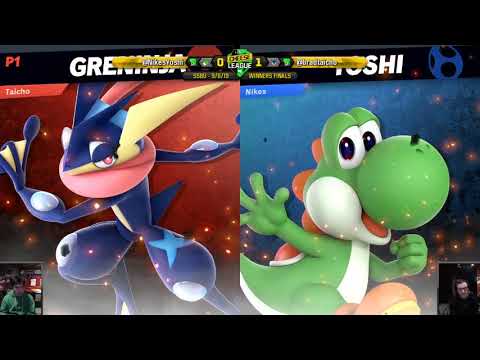The Cheese League R6 - SSBU - DF | Taicho (Greninja) vs Nikes (Yoshi) - Winners Finals