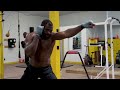 Francis Ngannou training boxing (2019-2023)