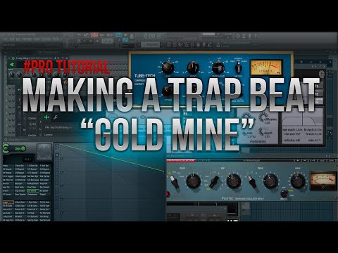 FL Studio 12 - Tutorial: Making a Trap Beat *Gold Mine* | prod.by DoubleBeats