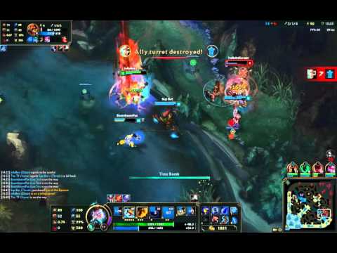 [Mar 29, 2016] PositiveEnergy(JellyBee) OCE S6 Dynamic Ranked Highlights - Mid Zilean Vs Lux