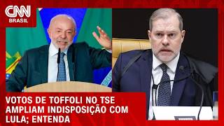 Vídeo: Votos de Toffoli no TSE ampliam indisposição com Lula; veja análise | CNN 360º