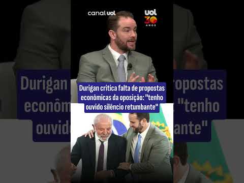 Durigan critica falta de propostas econômicas da oposição: ‘tenho ouvido silêncio retumbante’
