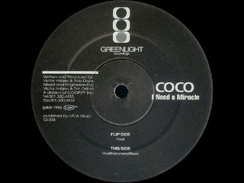 COCO - I NEED A MIRACLE (DAVIS & IMBRES ORIGINAL 1996)