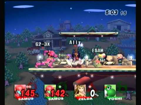 WHOBO 3 LT: Trela (Samus) & Ally (CF/Zelda) vs. ESAM (Samus) & Poltergust (Yoshi) GF - SSBB - SSBB