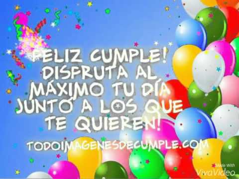 Feliz cumple mí manzanitha