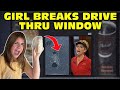 Girl Temper Tantrum Breaks McDonald S Drive Thru Window Original