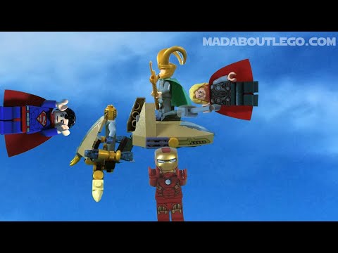 Vidéo LEGO Marvel 6869 : Le combat aérien en Quinjet