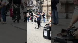 Opera at Quattro Canti Palermo today 👏🏼👏🏼👏🏼 #sicily #italy