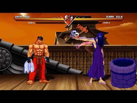 SHIN RYU vs DARK ELLA SAMARA - Epic Combat @(1080) - 60fps√