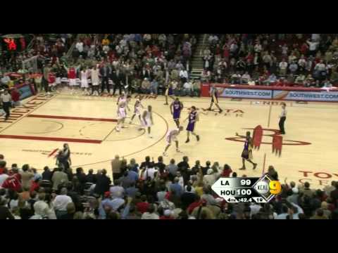 01 13 2009   Lakers vs  Rockets   2nd Half Highlights