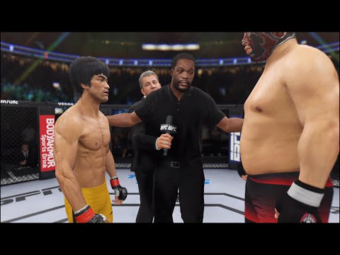 Bruce Lee vs. Luchador - EA Sports UFC 4 - Epic Fight 🔥🐲