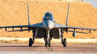 MiG-29 Fighter Jets of the INDIAN AIR FORCE | AIR EXERCISE 4K RAW Footage