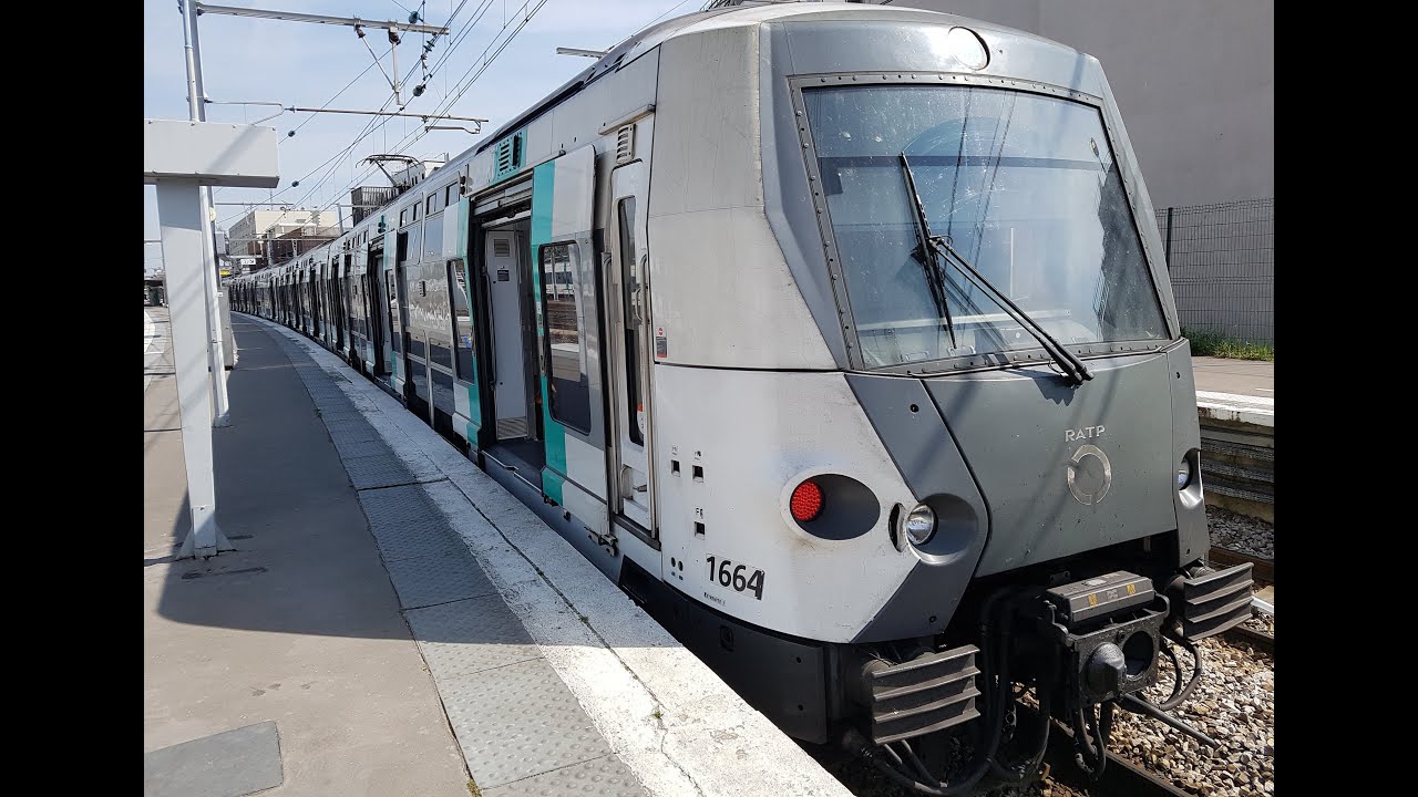 RER Ligne??: Marne-la-Vallée - Chessy (Parcs Disneyland??) TGV ? Cergy-le-Haut en MI09 livrée STIF