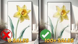 How To Make Mockups For Printables! Make Your Etsy Store STANDOUT