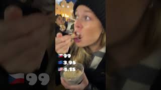 Everything we Ate at the Prague Christmas Market 2024