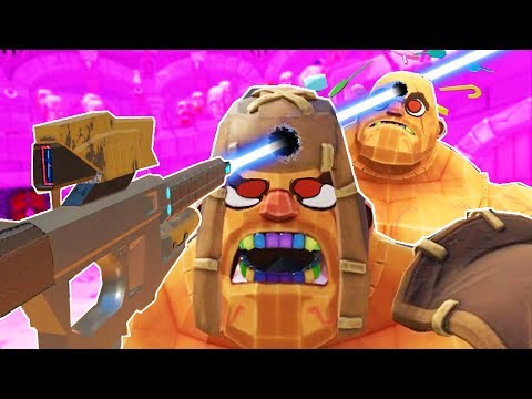 Gorn High Powered Rifle  - Modded Gorn VR Gameplay and Funny Moments