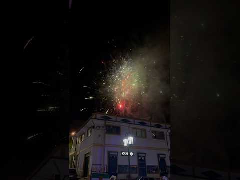 Juegos Pirotécnicos en el marco del Aguinaldo Guayatuno 2025 en Guayatá.