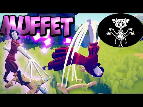 Spider Girl! Muffet (UNDERTALE) vs Every Faction - TABS LEGACY UPDATE MODS GAMEPLAY