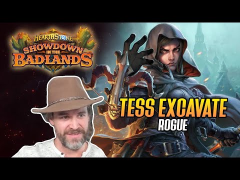 (Hearthstone) Tesscavate Rogue! Showdown in the Badlands!