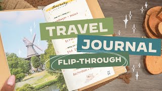 A Travel Journal Insert Flip-Through · Journaling WHILE Traveling to Denmark, Germany & Netherlands