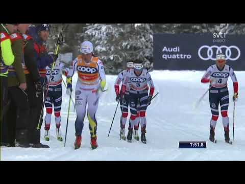 10 km klassik stil damer Toblach 2018 WC