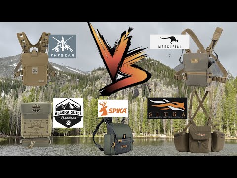 Bino Harness Battle Royale - Part 1: FHF Gear FOB VS. Marsupial VS. Sitka Gear VS. AGC VS. Spika