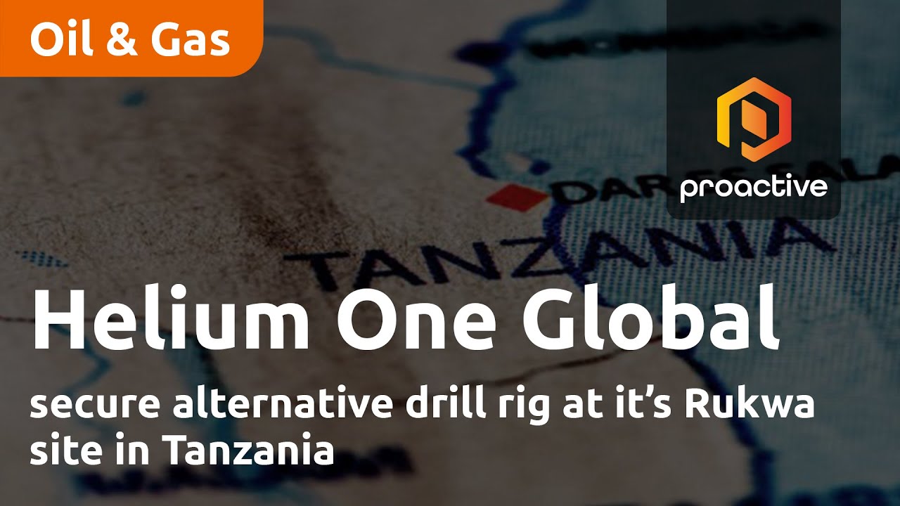 Helium One Global secure alternative drill rig