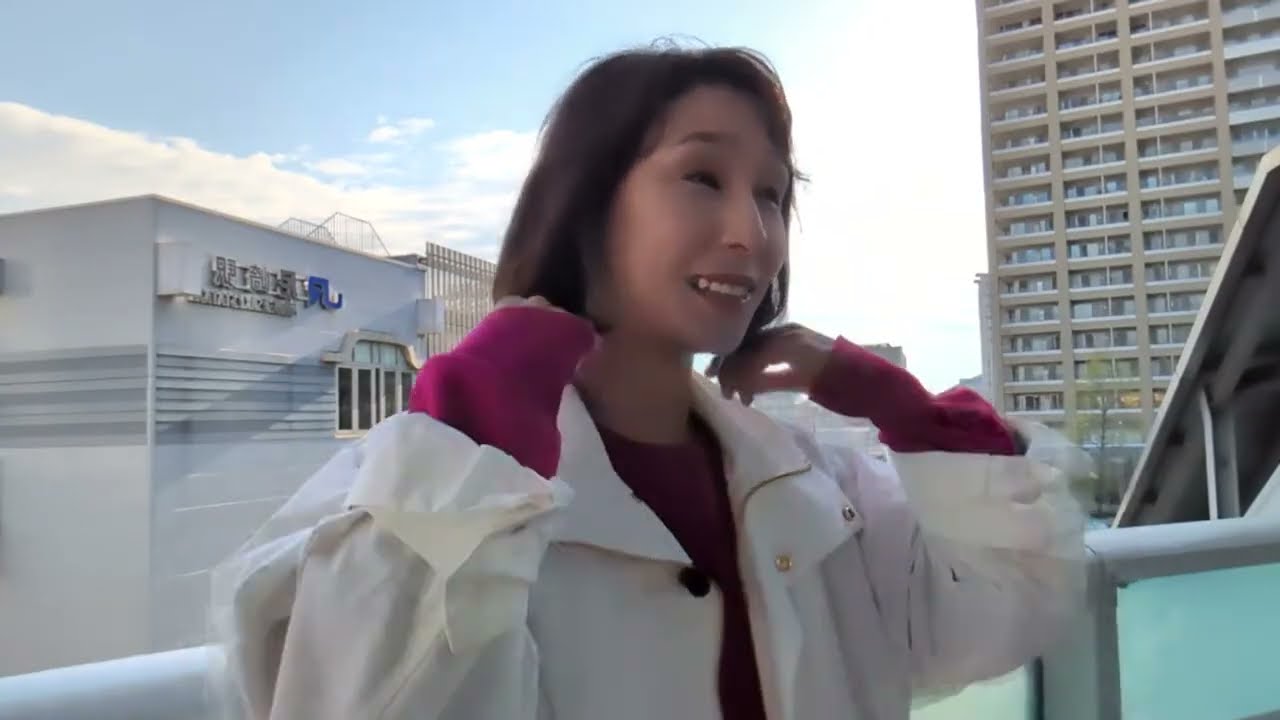 朝の駅立ち@JR尼崎駅 2026/04/02 長谷川ういこ