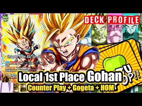 1st Place Local Son Gohan Deck Profile - Dragon Ball Super Card Game