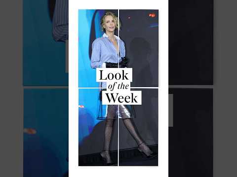 Charlize Theron’s bold ‘Odyssey’ press look | Look of the Week