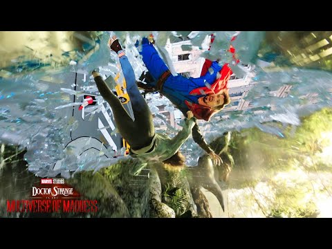 America Chavez & Doctor Strange travel Multiverse [IMAX 4K] | Doctor Strange 2