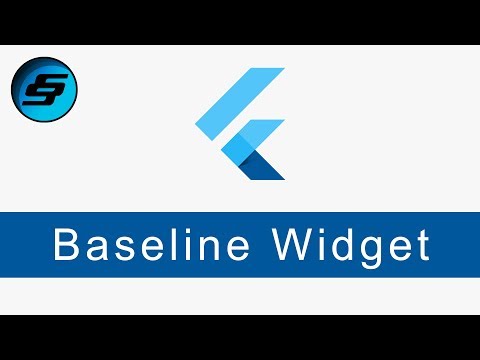Baseline Class Widget Flutter Programming