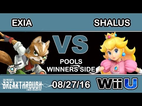 2GG: Breakthrough - Ronin | Exia (Fox) Vs. SQD | Shallus (Peach) Pools - Smash Wii U