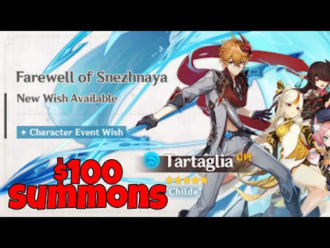 $100 Summons | My PULLS GO CRAZY!! (Genshin Impact)