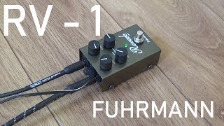 Video thumbnail for Fuhrmann - Rv1 Reverb - ASAFE MAIA by Asafe Maia